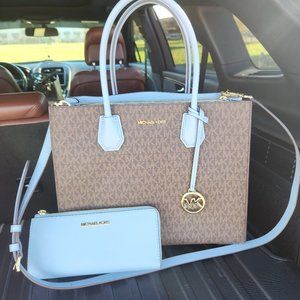 Michael Kors tote and wallet